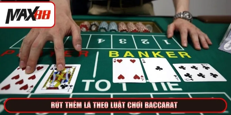 Rút thêm lá theo luật chơi Baccarat